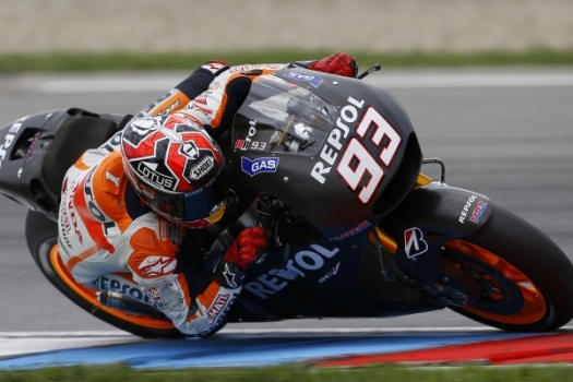 Test MotoGp Brno: Márquez marca el mejor tiempo con la moto 2015