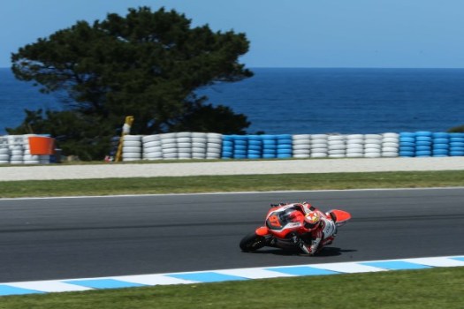 Román Ramos durante los entrenamientos libres del Gran Premio de Australia