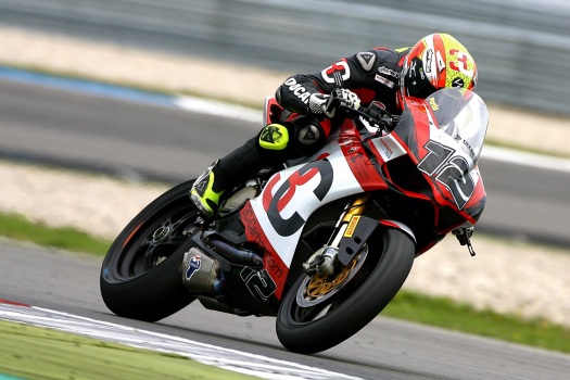 Xavi Forés libres viernes Mundial SBK Magny Cours 2014