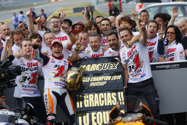 Marc Márquez, Campeón del Mundo de MotoGp 2014