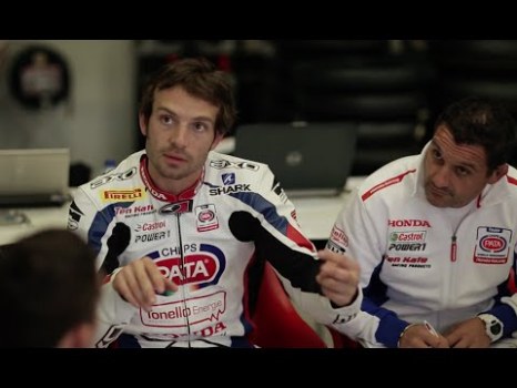 Vídeo: Sylvain Guintoli prueba la Honda WSBK