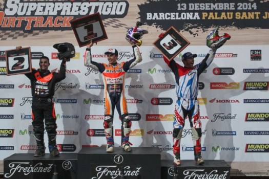 Marc Márquez gana el Superprestigio Dirt Track