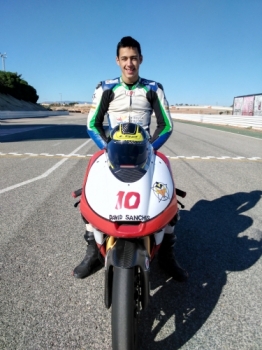 David Sanchis y Aarón Polanco, pilotos del Team Aspar en el Mundial Junior