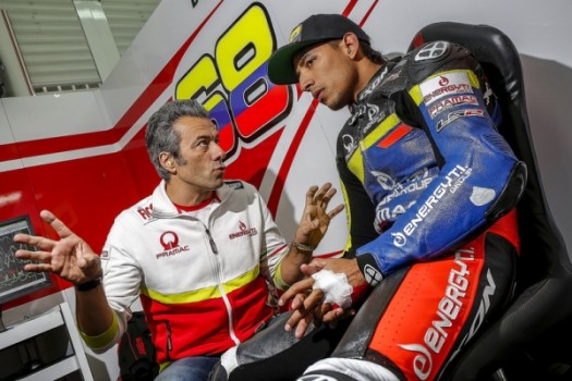 Yonni Hernández se lesiona y se perderá los test de Sepang