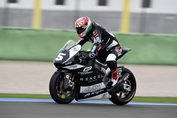 Zarco, Valencia Moto2 Test 10-12 Feb 2015