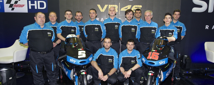 Galería de Imágenes: Presentación del Sky Racing Team VR46