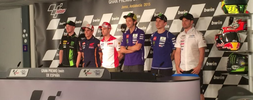 Gran Premio de España de MotoGp Jerez: La rueda de prensa