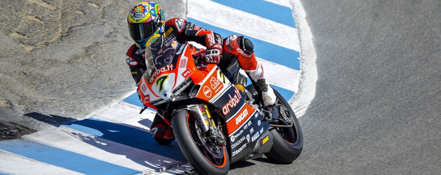 WSBK Laguna Seca: Davies, al mando en los libres