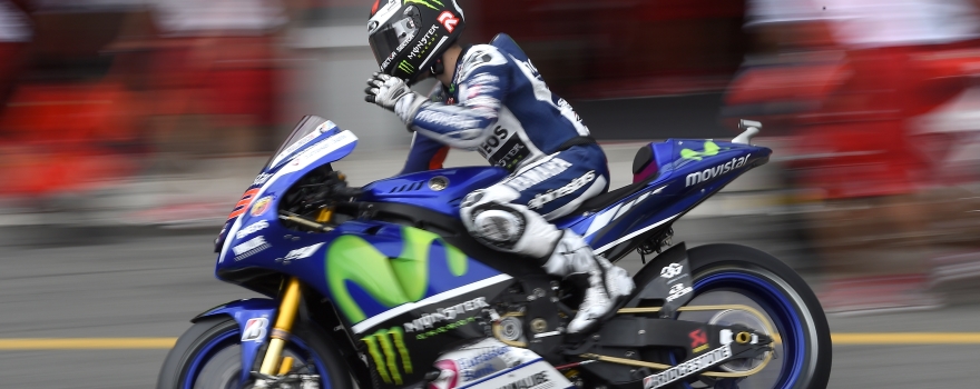 Jorge Lorenzo: ” La vuelta que me dio la pole fue casi perfecta”