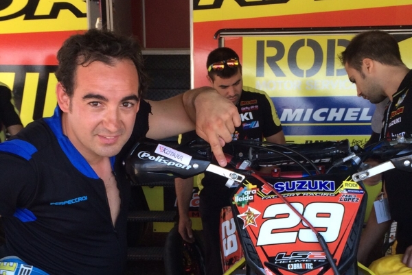 Pablo López comienza este fin de semana el Campeonato de España de Supermotard