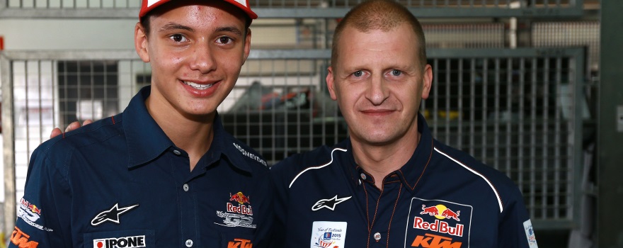 Bendsneyder and Aki Ajo, Aragon MotoGP 2015