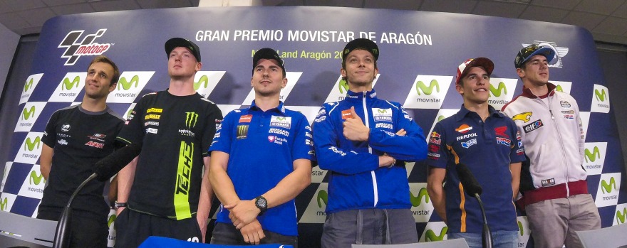 Gran Premio de Aragón: La rueda de prensa