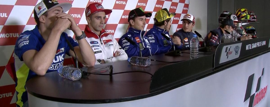 Gran Premio de Japón MotoGp: La rueda de prensa