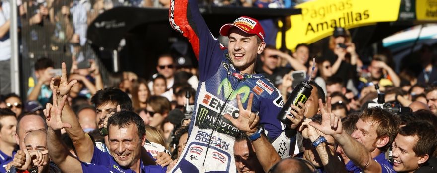 Jorge Lorenzo: “Esta emoción no se vive a menudo”