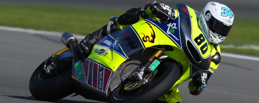 Xavier Pinsach muy cerca de puntuar en sus primeras carreras en Moto2