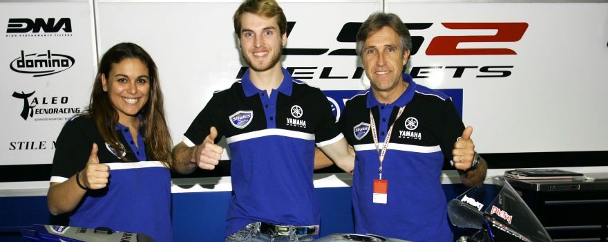 Guillermo Llano, piloto del Team Yamaha Stratos en el FIM CEV Superbike