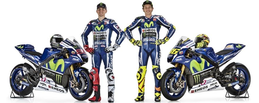 El equipo Yamaha MotoGp se presenta en Barcelona