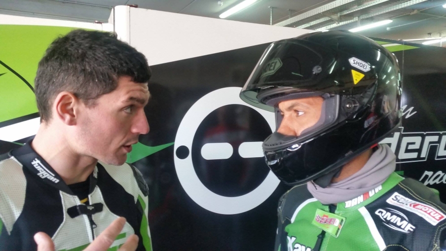 El viento complica los test de WSBK en Motorland