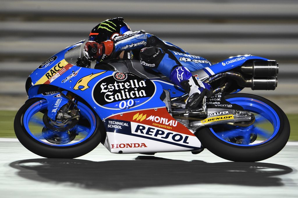 Test Moto2 y Moto3 Qatar: Rins y Navarro al mando