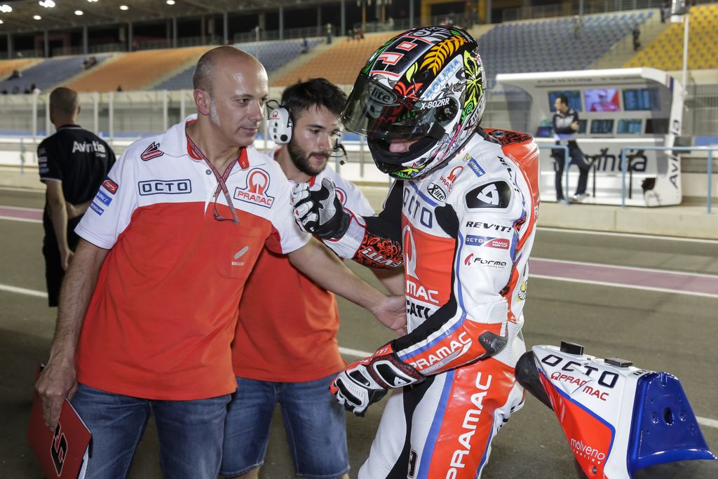 Danilo Petrucci no podrá disputar el Gran Premio de Qatar