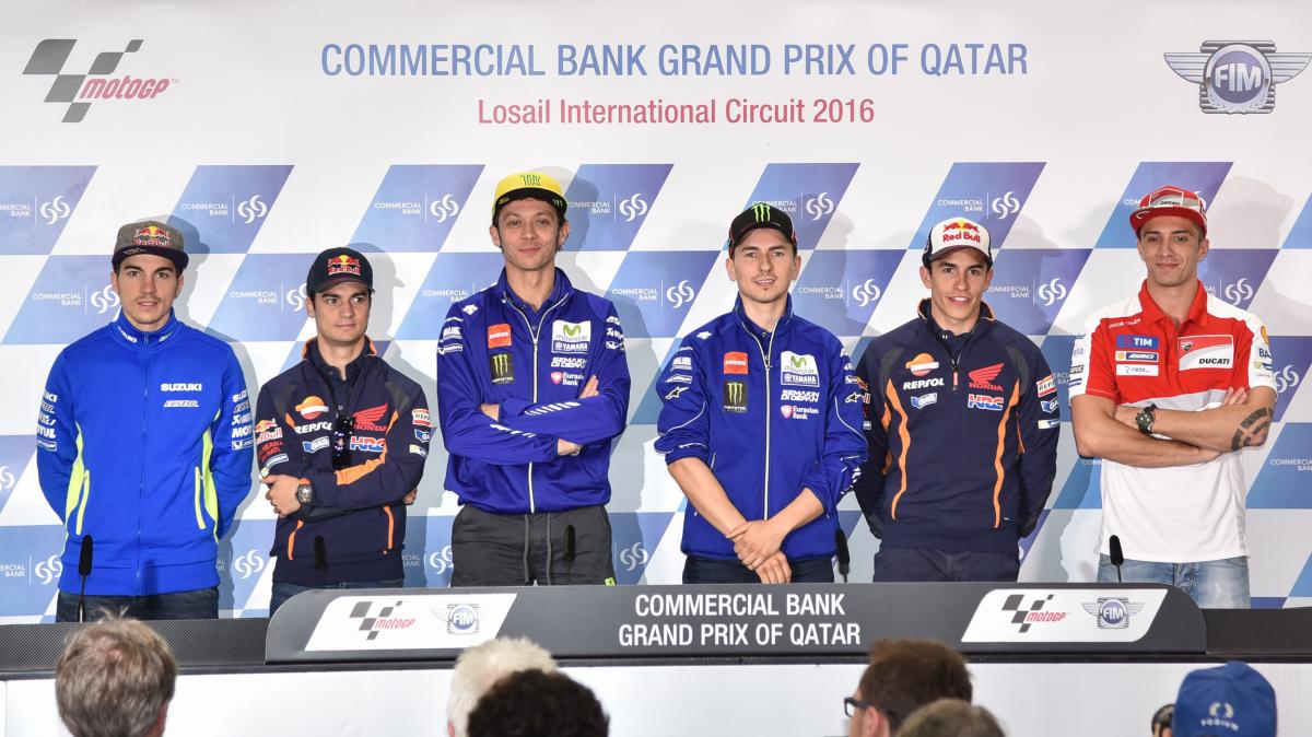 Gran Premio de Qatar MotoGp: La rueda de prensa