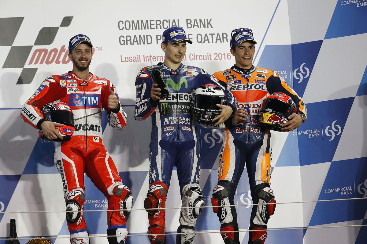 Qatar-Podium