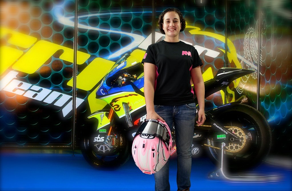 Ana Carrasco, con el MR Griful en el FIM CEV Moto2