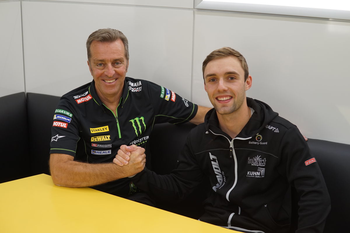 Jonas Folger, a MotoGp con Yamaha Tech3