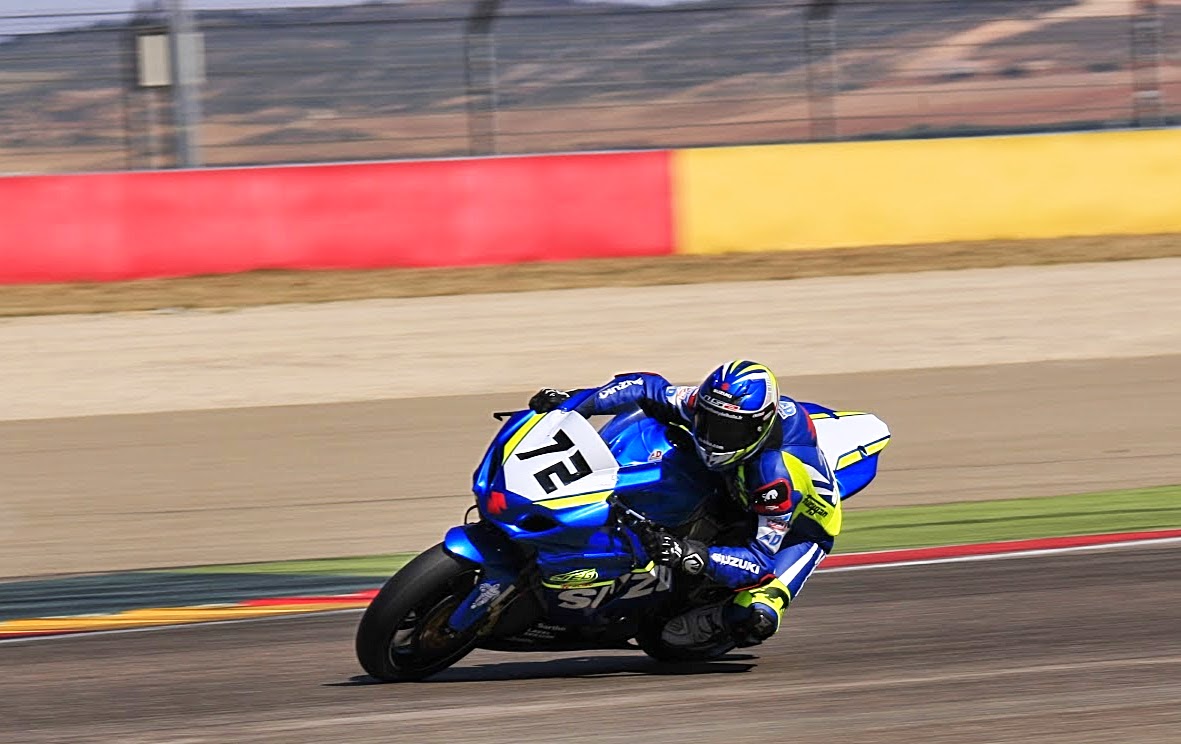 Anthony Delhalle en Motorland Aragón