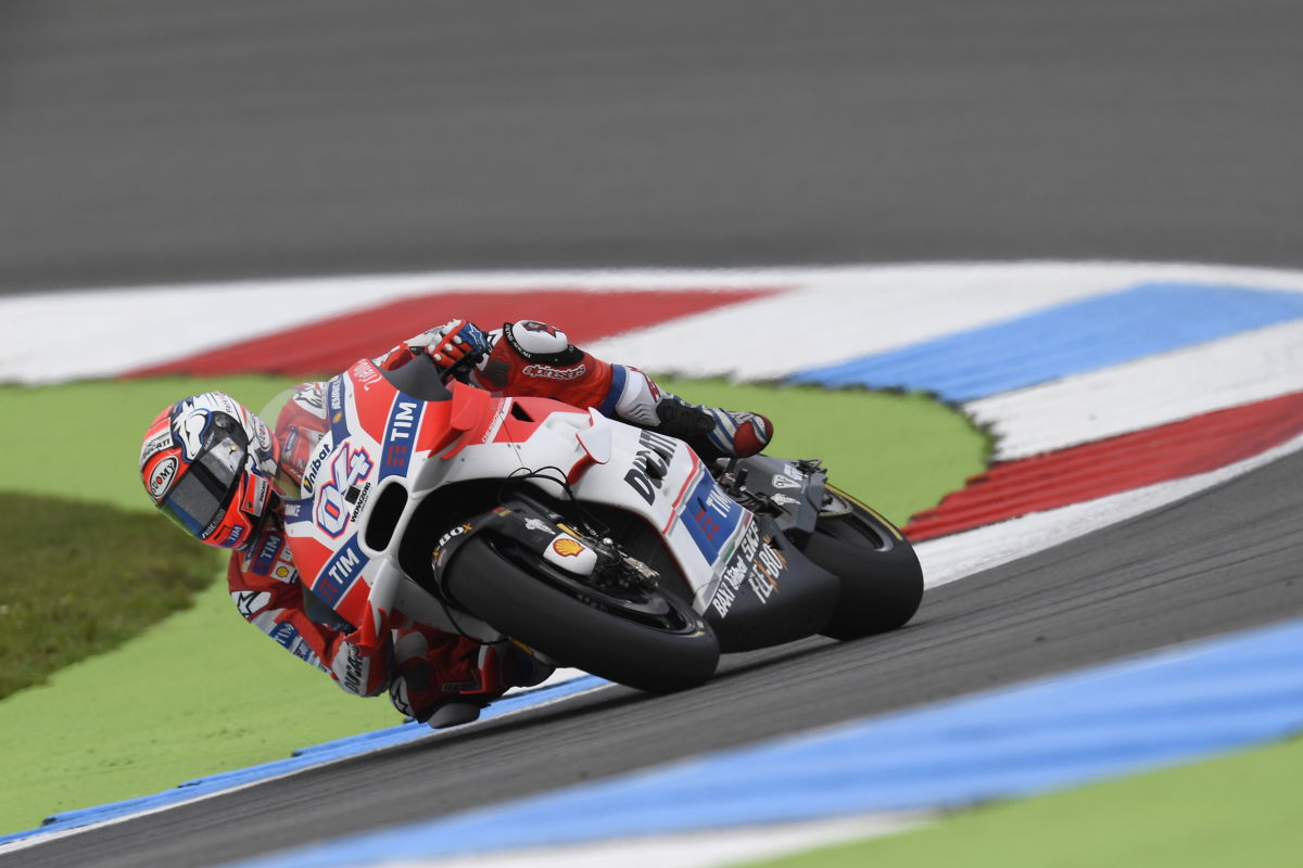 Andrea Dovizioso en Assen