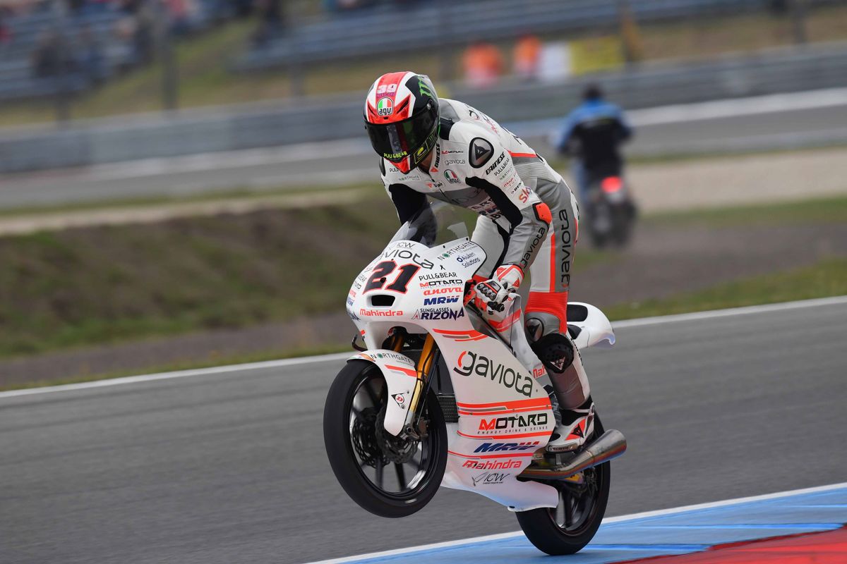 Pecco Bagnaia en Assen