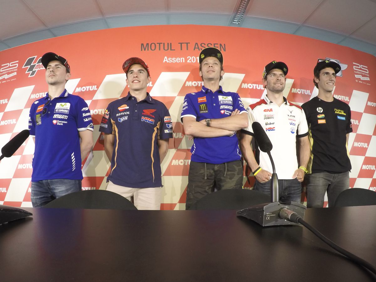 Gran Premio de Holanda MotoGp: La rueda de prensa