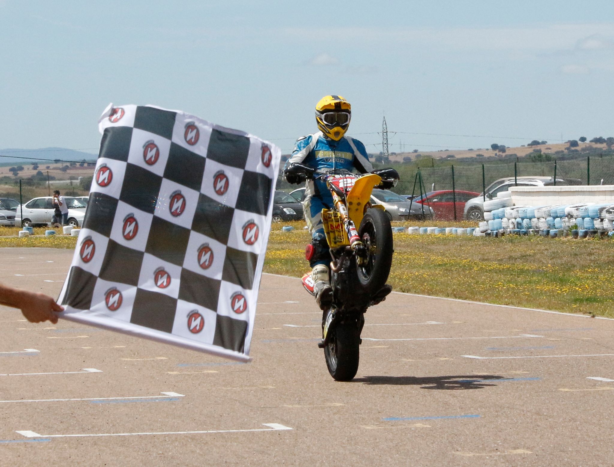 Pablo López puede convertirse este fin de semana en Campeón de España de Supermoto