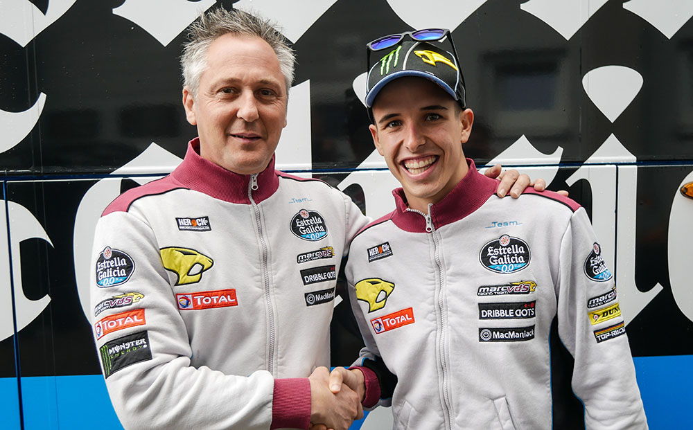 Álex Márquez renueva con el equipo Marc VDS