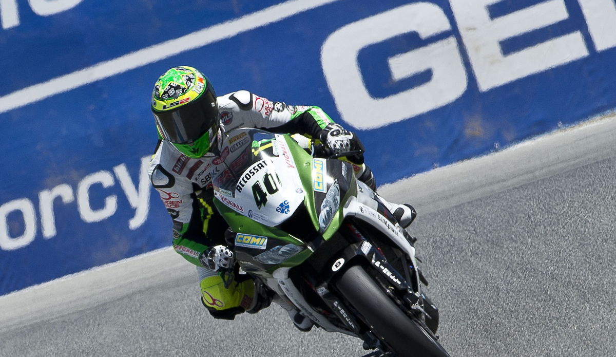 Román Ramos en Laguna Seca