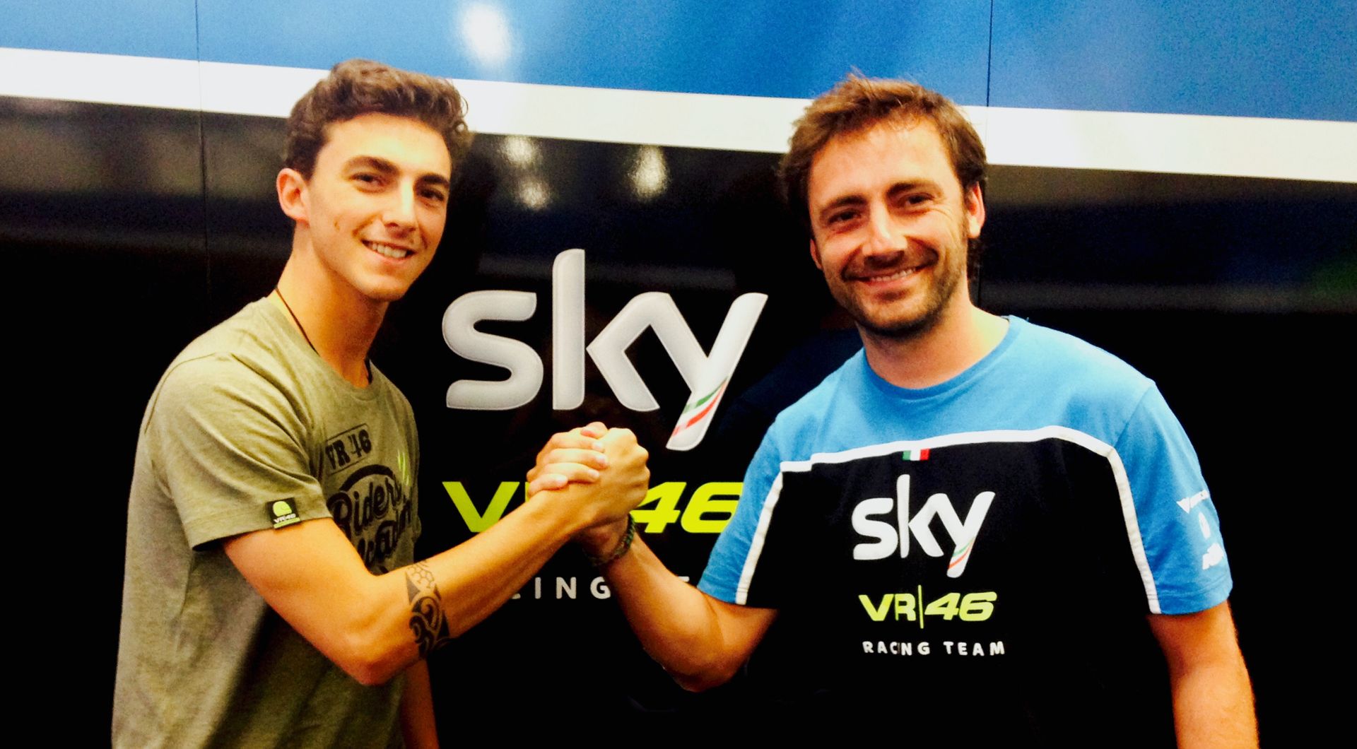 Pecco Bagnaia, con el Team VR46 en Moto2