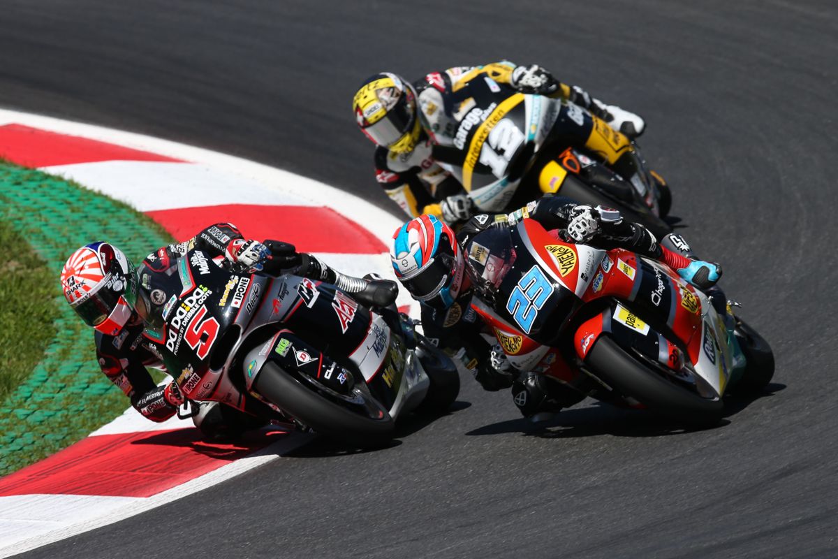 Gran Premio de Austria Moto2: Zarco vence, Rins sube al pódium