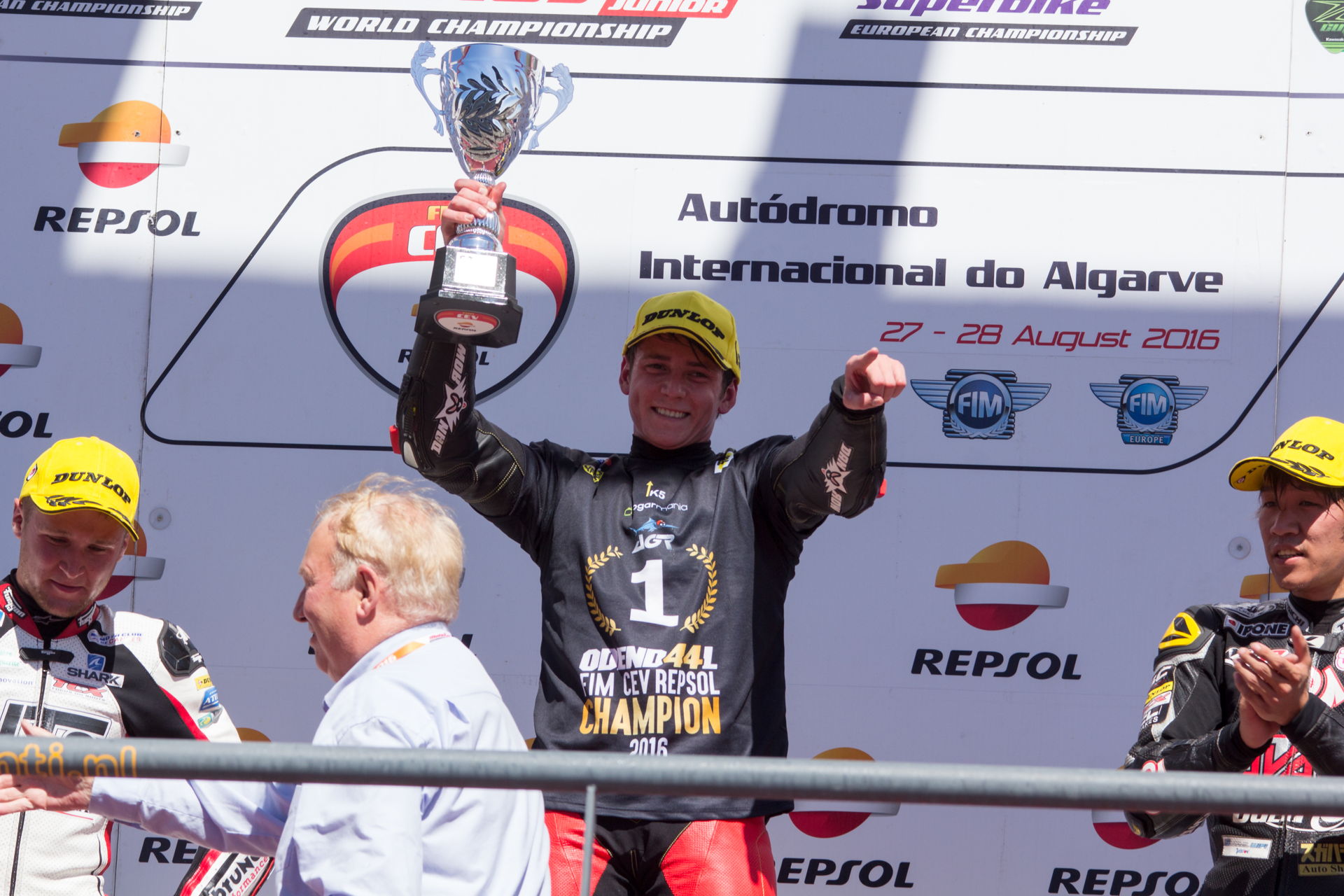 FIM CEV Repsol: Steven Odendaal, Campeón de Europa de Moto2