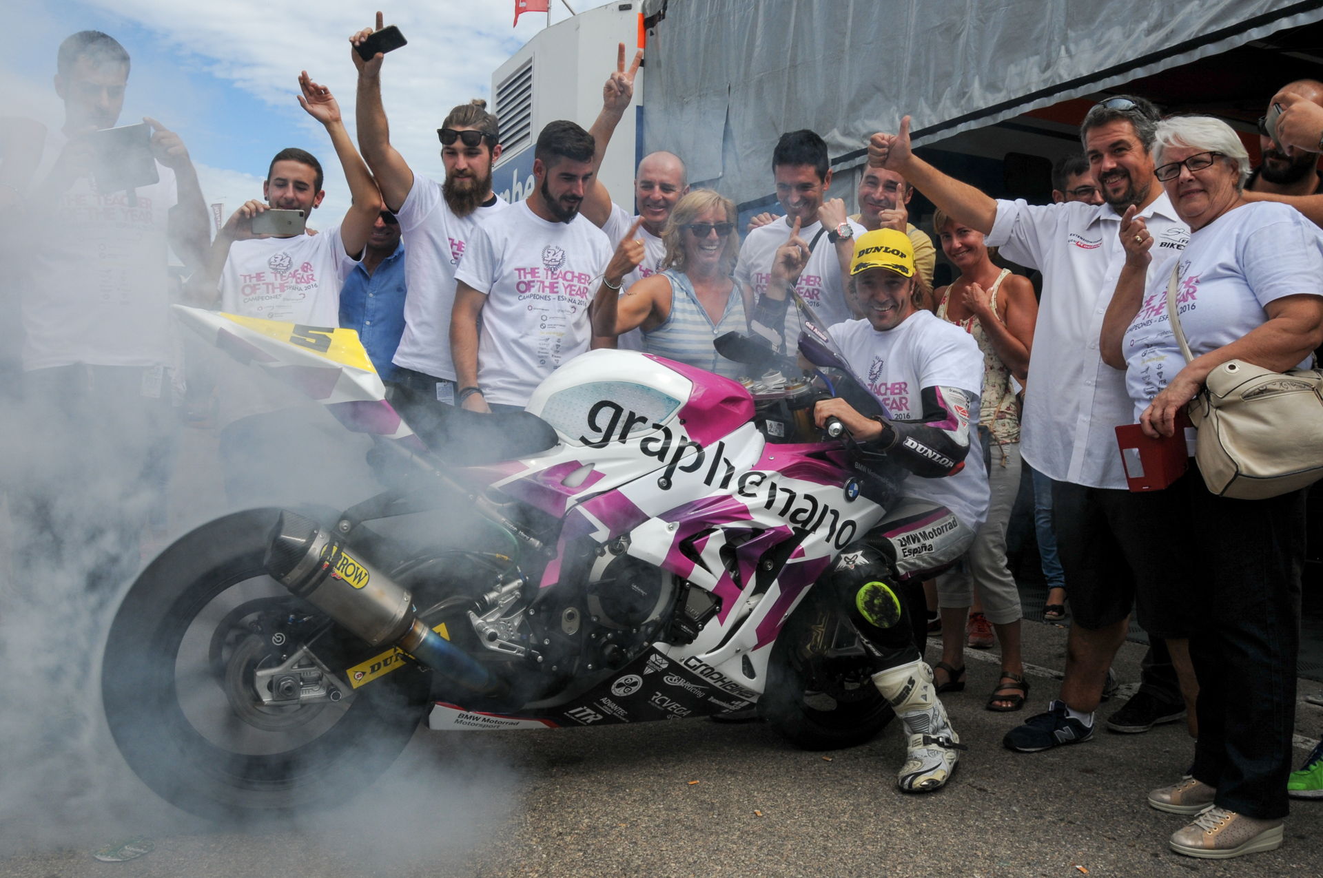 Javi del Amor, Campeón de España de Superstock 1000. José Antonio Rueda y Sergio García aseguran sus títulos