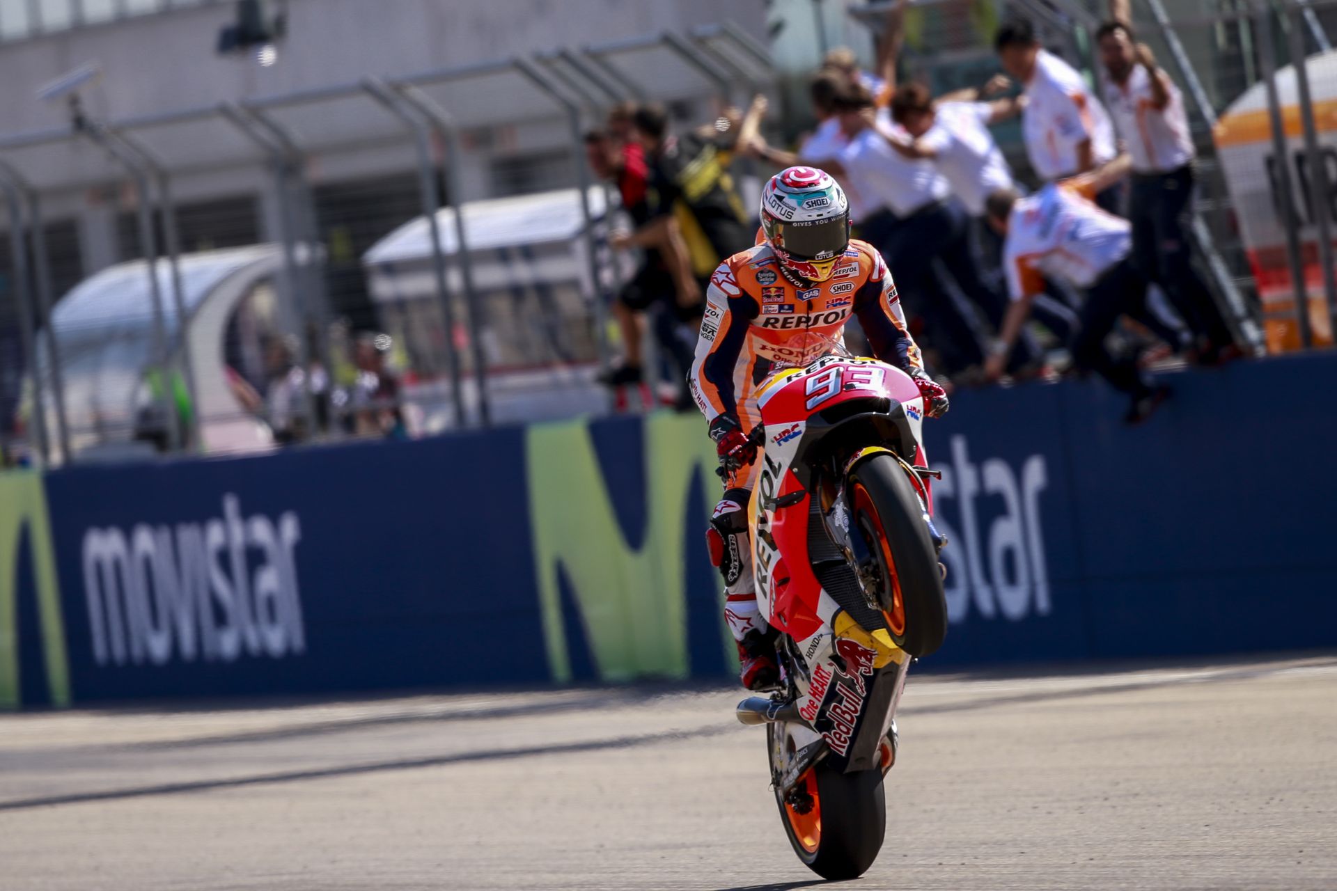 Gran Premio de Aragón de MotoGp: Márquez gana y se acerca a su tercer título