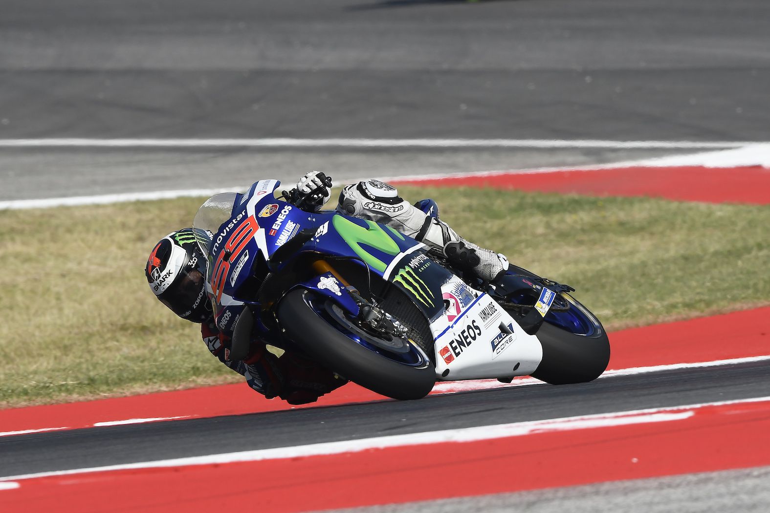 Jorge Lorenzo durante el Gran Premio de San Marino