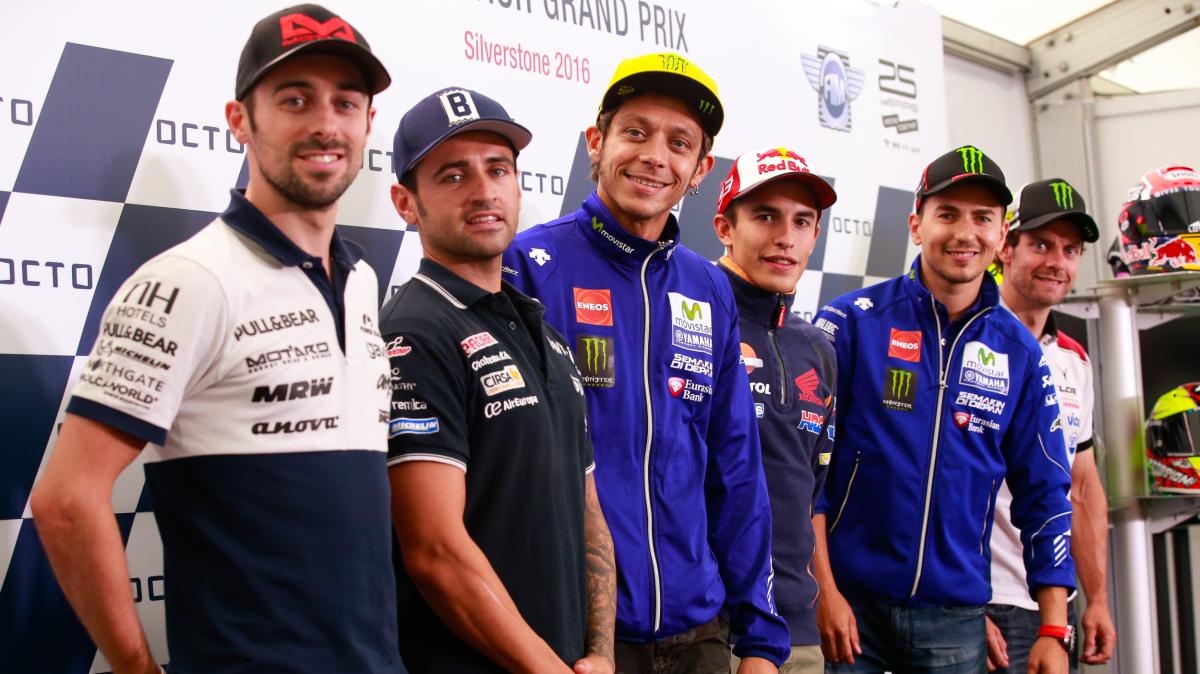 Gran Premio de Gran Bretaña de MotoGp Silverstone: La rueda de prensa