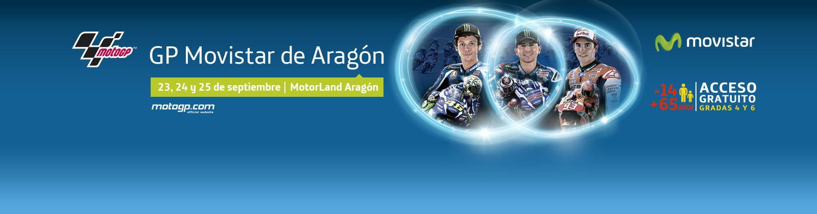 Gran Premio de Aragón MotoGP Motorland: Horarios del fin de semana