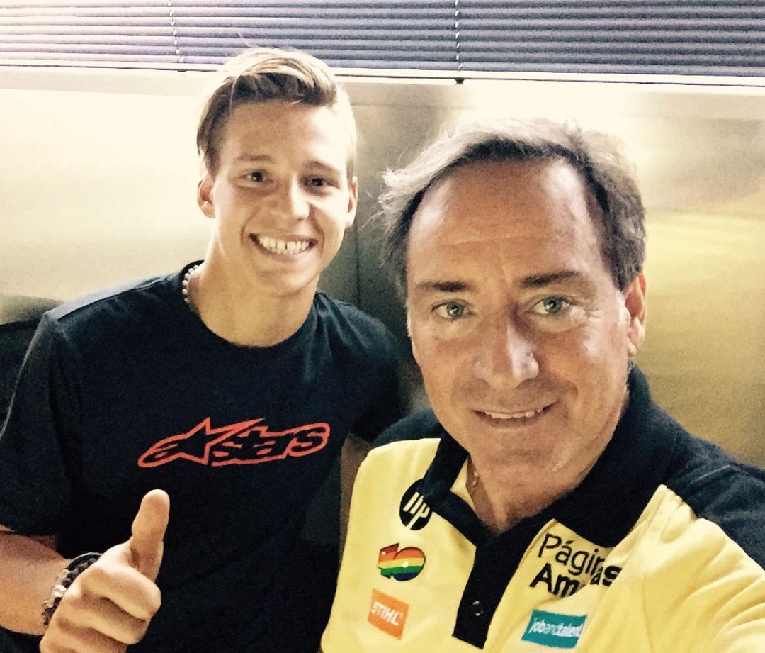 Fabio Quartararo, a Moto2 con Sito Pons