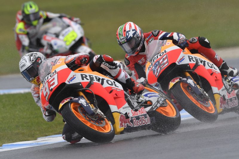 Marc Márquez y Nicky Hayden