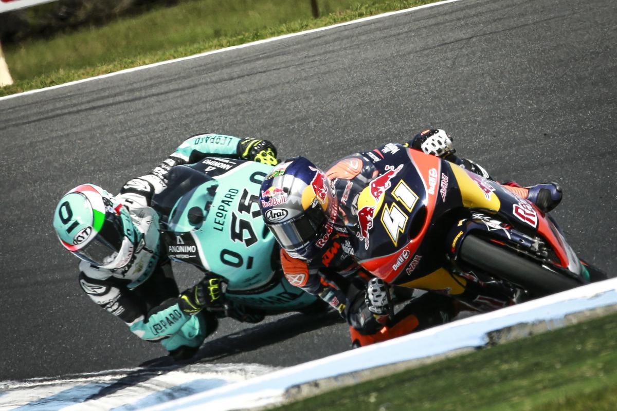 Gran Premio de Australia Moto3: Carrera de locura. Victoria de Binder