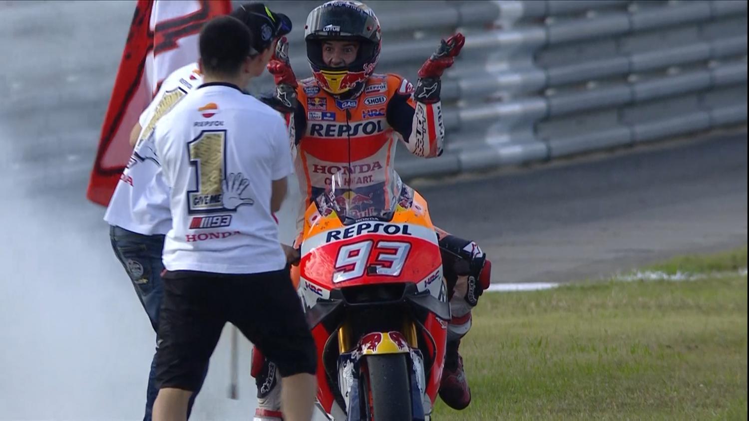 Marc Márquez, Campeón del Mundo de MotoGp 2016