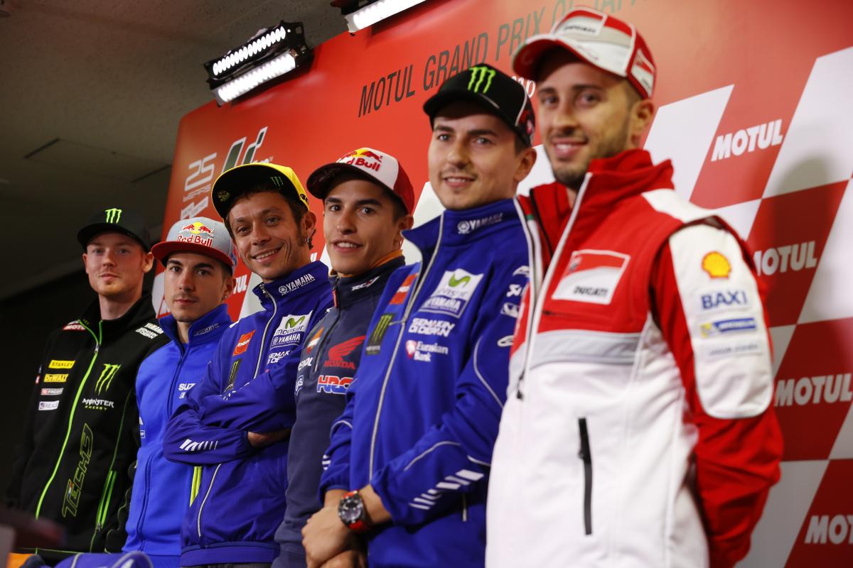 Rueda de Prensa Gran Premio de Japón MotoGp