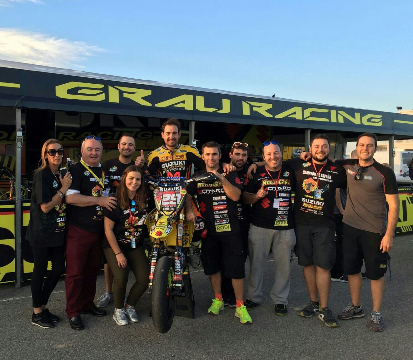 Pablo López, Campeón de España de Supermoto