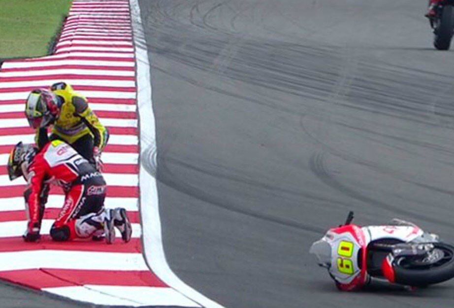 Julián Simón, baja en el Gran Premio de Malasia